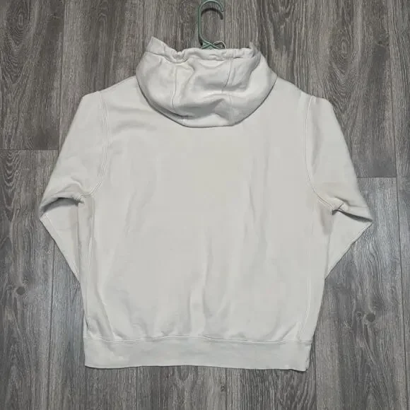 Nike Sportswear Club Fleece Pullover Hoodie Mens Medium Light Bone BV2654-072 - Picture 3 of 9